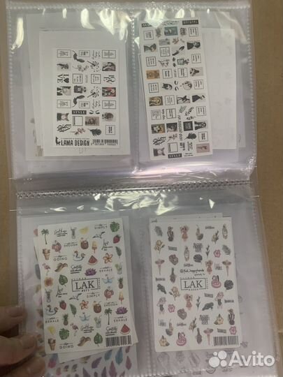 Наклейки для ногтей