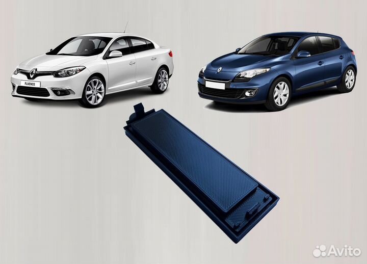 Заглушка крышка салонного фильтра Fluence / Megan3