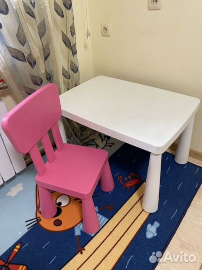 Стол и стул IKEA