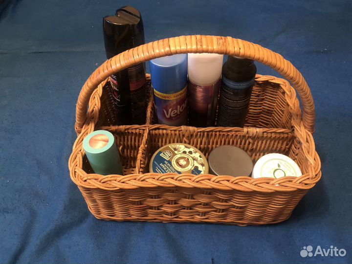 Плетеная корзина-органайзер IKEA