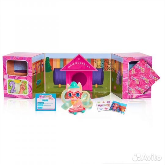 Новая Игрушка Hairdorables Милые пушистики Питомцы