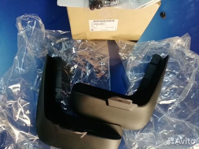 Брызговики chevrolet aveo T300 (оригинал)