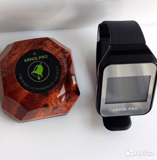 Беспроводная система: кнопка вызова персонала, час