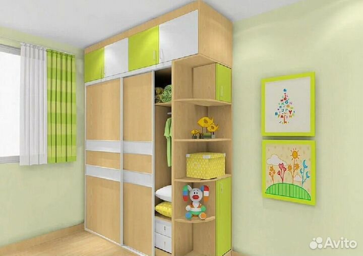 Шкаф детский индивидуальный подход