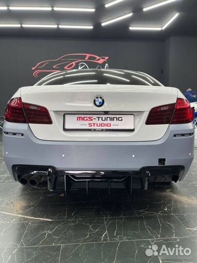 Диффузор стиль M5 Competition BMW 5 серия F10 ф10
