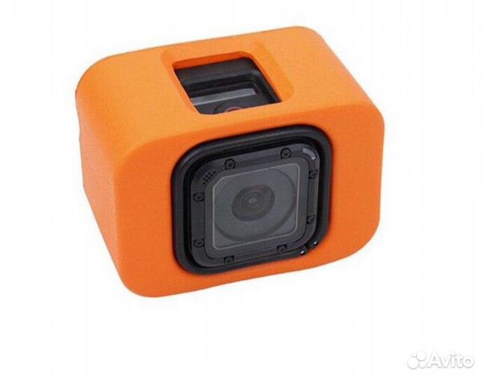 Поплавок-бокс для GoPro Hero4/5 Session оранжевый
