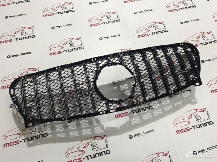 Решетка на Mercedes GLA GT Style Black 13-16г AMG