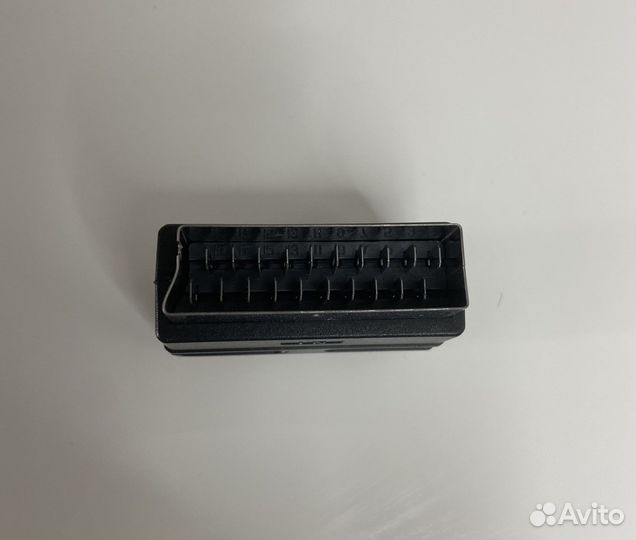 Переходник scart 3 rca тюльпаны