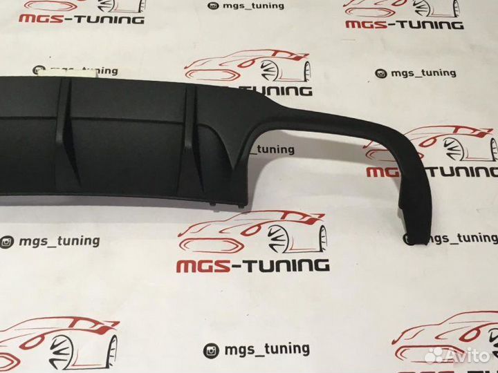 Mercedes С63 AMG диффузор