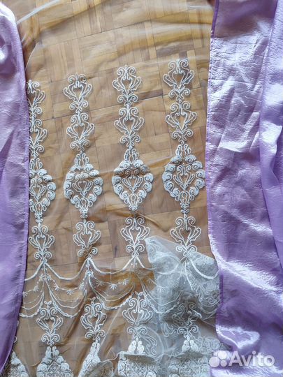 Комплект шторы и тюль бу