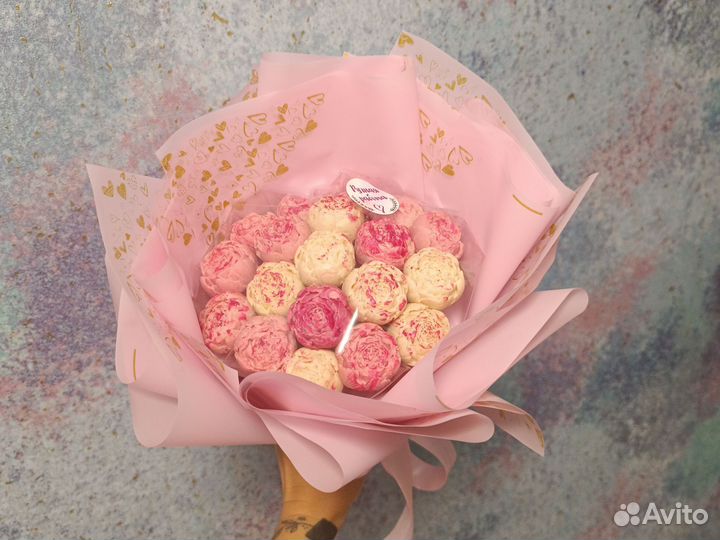 Шоколадные цветы, букет