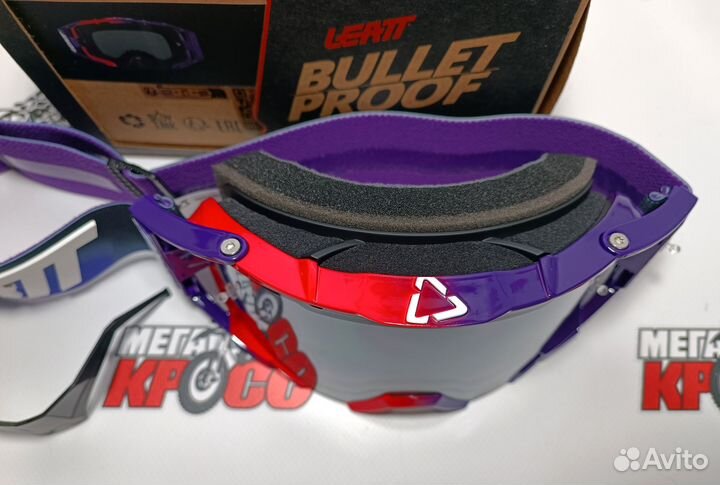 Очки кроссовые leatt Velocity 6.5 SunDown Light Gr