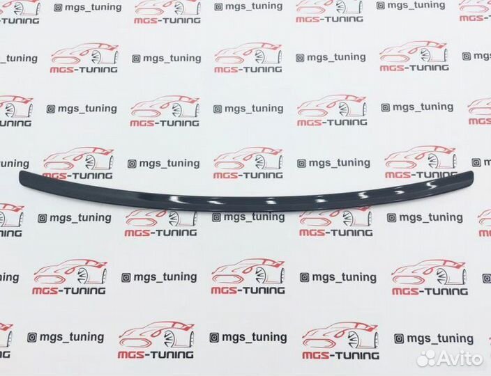 Спойлер BMW 3 Series E46 (Седан) M3 Style чёрный