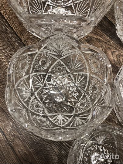 Салатник хрустальный