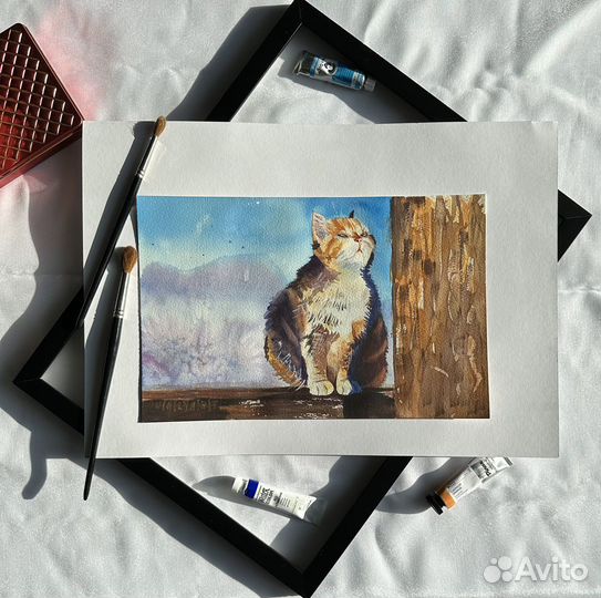 Картина акварелью 