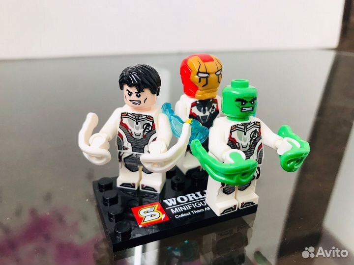 Набор из 3 минифигурок Marvel Avengers