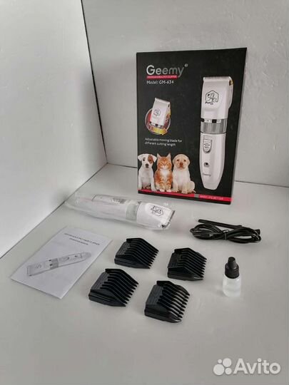 Машинка для стрижки собак новая Geemy GM-634