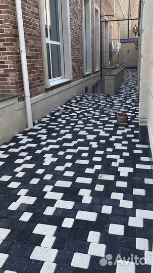 Крупноформатная тротуарная плитка