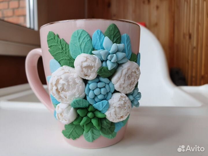 Кружка ручной работы