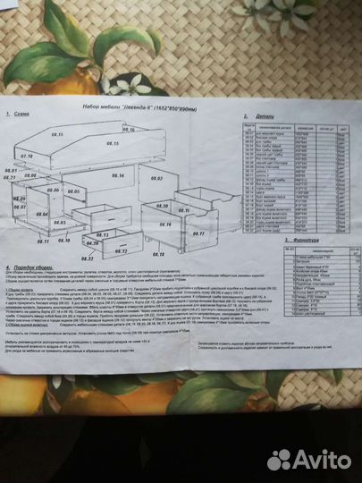 Набор мебели для детской