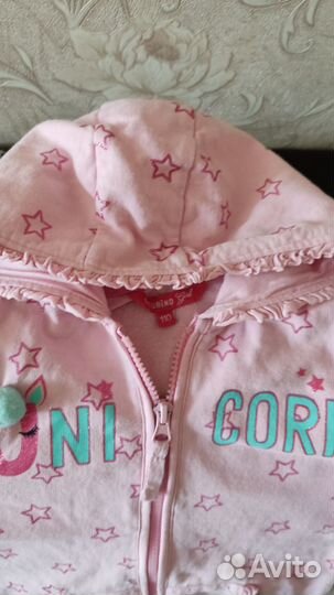 Толстовка для девочки 110