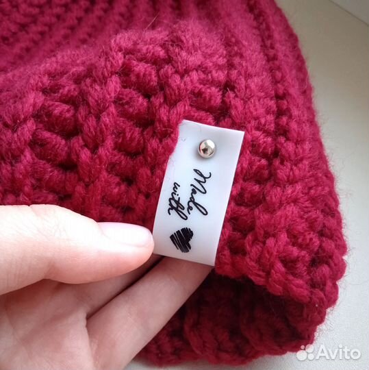 Шапка вязаная, новая