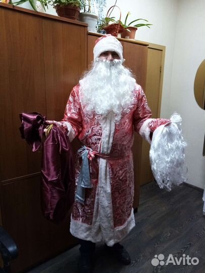 Костюм деда мороза взрослый