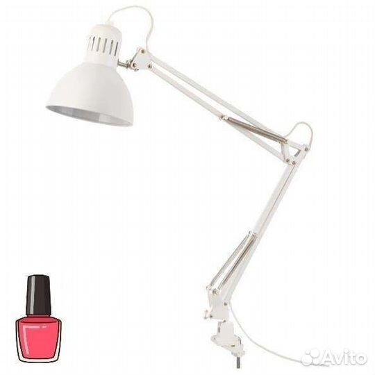 Лампа настольная для Маникюра или письменная Икея