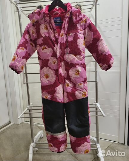 Зимний комбинезон для девочки lassie 122