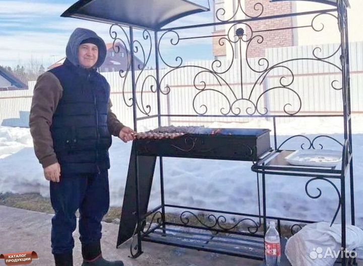 Кованый мангал