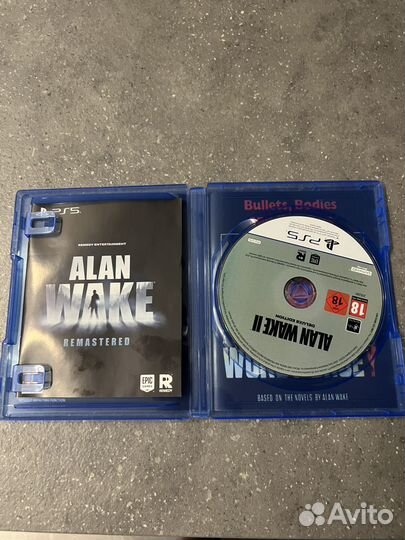 Игра на диске для ps5 Alan wake 2