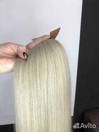Волосы для наращивания натуральные 80 см