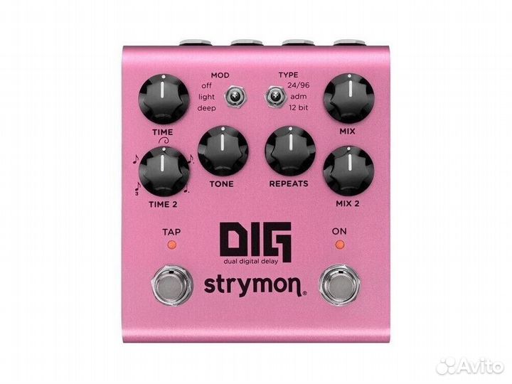 Strymon DIG V2 dual delay педаль