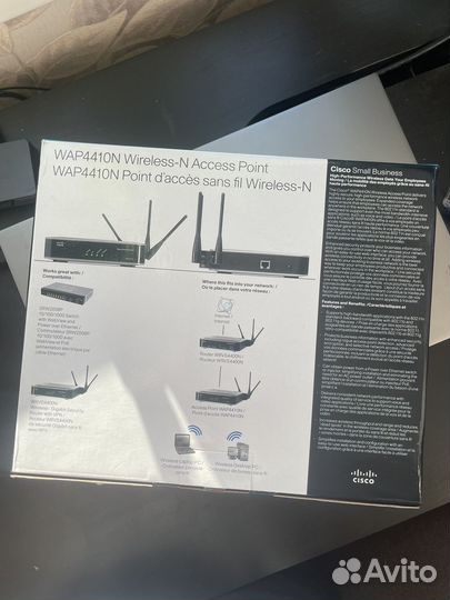 Точка доступа Cisco WAP4410N Wireless-N Acc point