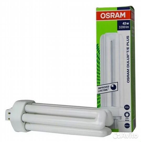 Лампа люминисцентная,Osram Dulux,42W/840 Plus 18шт