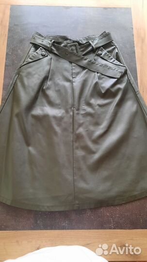 Кожаная юбка