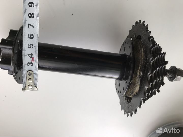 Задняя втулка с трещеткой на Фетбайк