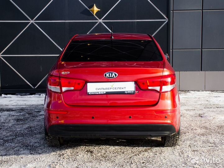 Kia Rio 1.6 AT, 2015, 84 719 км