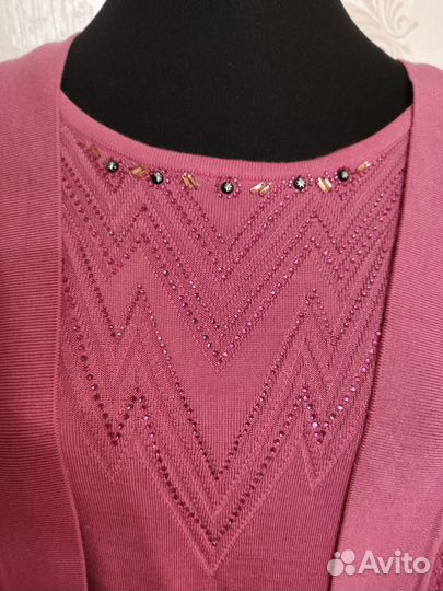 Джемпер -кардиган женский 48 размер