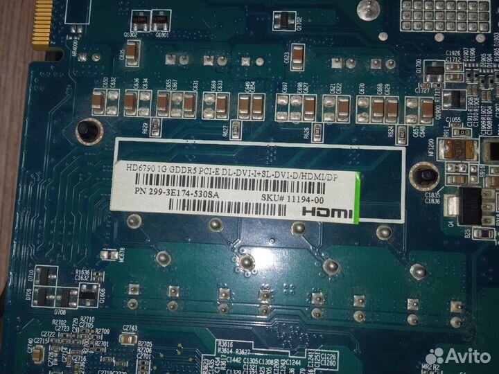 Видеокарта amd radeon sapphire hd 6790