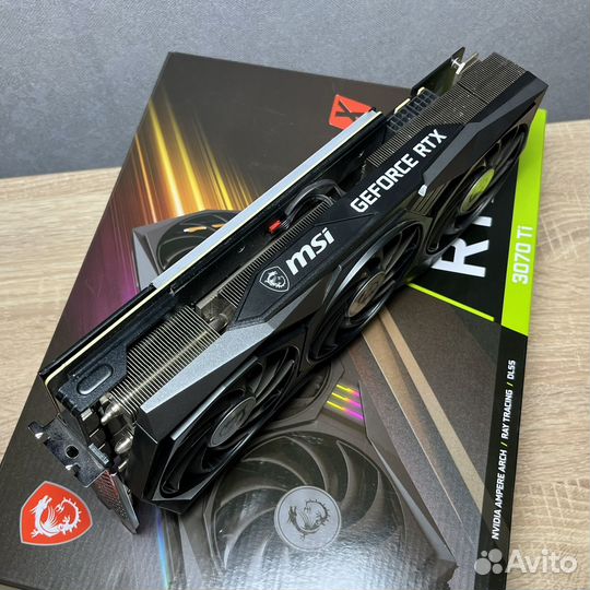 Видеокарта RTX 3070ti Msi Gaming X Trio