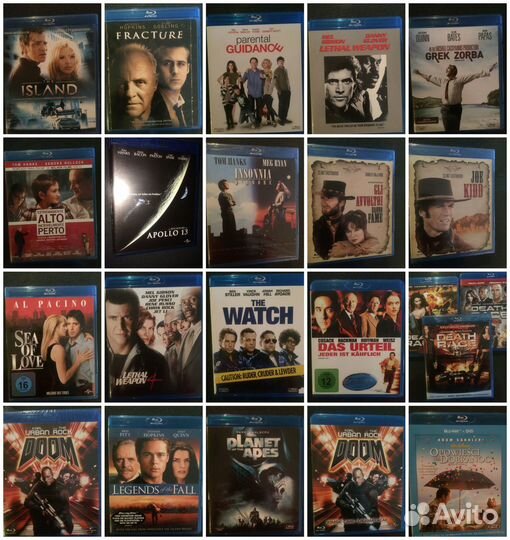 Продаю импортные Blu-ray диски с русским яз. ч.2