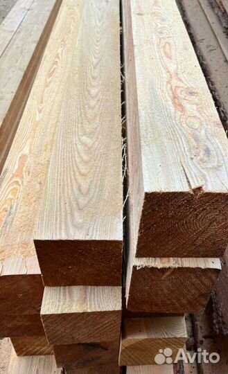 Брус лиственница 100х100х6000мм