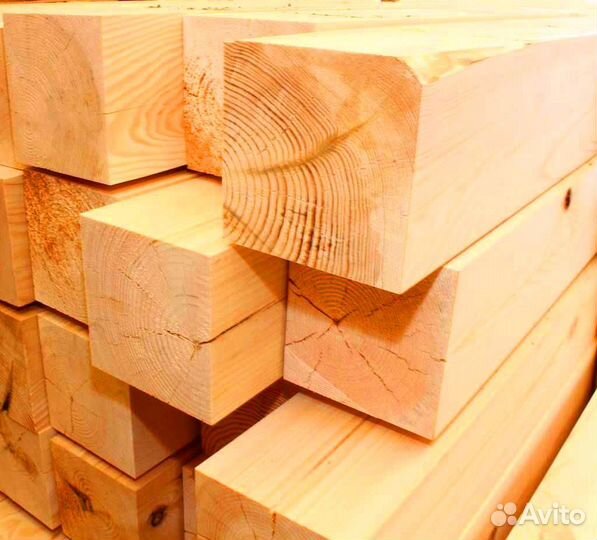 Брус от производителя 150х150мм, 1-2сорт, гост