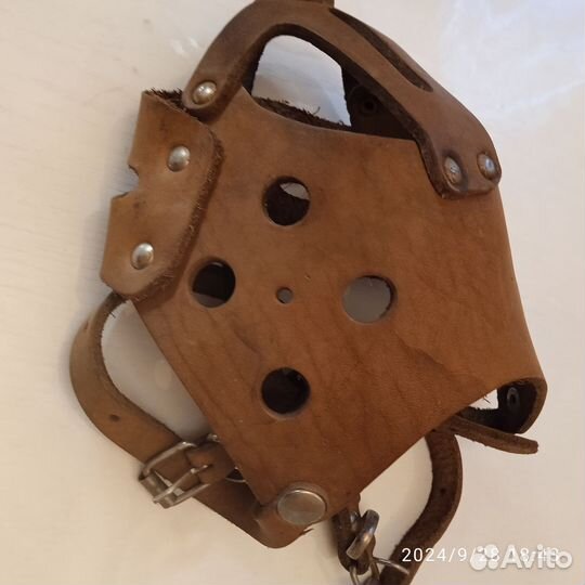 Поводок рулетка и намордник для крупных собак