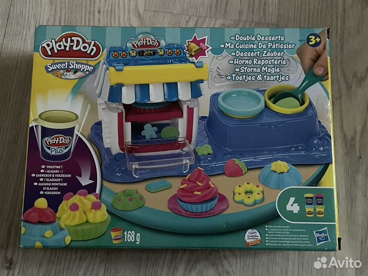 Play doh Двойной десерт новый