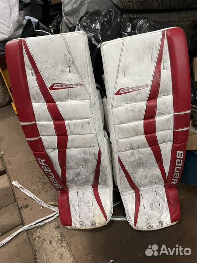 Вратарские щитки bauer reactor SR