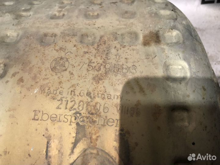 Задняя банка глушителя N45 N46 BMW E92 E93