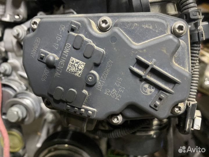 Дроссельная заслонка b47d20 б46д20 дизель