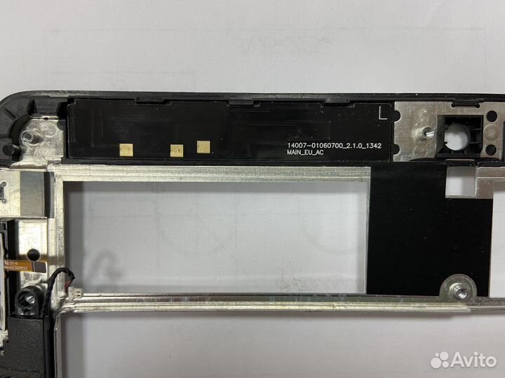 Рамка дисплейного модуля планшета MeMo Pad ME302KL